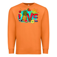 Carrot love summer fruit and sun Premium Sweatshirt - AdoDesignShop