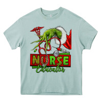 Arona grinch hand nurse educator Heavy Core Tee - NancyCooperArtShop