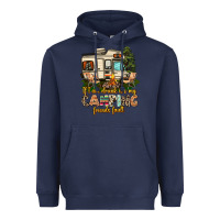Navy if i am drunk its my camping friends fault Heavyweight Hoodie - AdoDesignShop