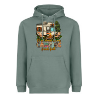 Sage if i am drunk its my camping friends fault Heavyweight Hoodie - AdoDesignShop