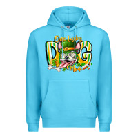 Ocean Blue st patricks day dog mom Premium Hoodie - CowhideDigitalArt