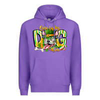 Purple st patricks day dog mom Premium Hoodie - CowhideDigitalArt