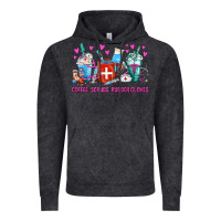 Vintage Black Coffee Nurse Repeat Nurse Coffee Cups Vintage Hoodie - FaDigitalArtStudio