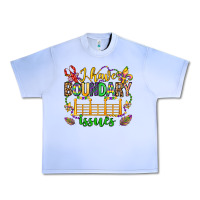 Grape Ice ı have boundary issues mardi gras olivia Urban Heavy Tee - OliviaCreatesArt