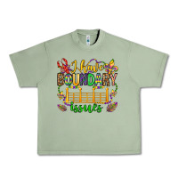 Oil Green ı have boundary issues mardi gras olivia Urban Heavy Tee - OliviaCreatesArt