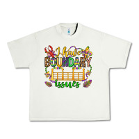 Pistachio ı have boundary issues mardi gras olivia Urban Heavy Tee - OliviaCreatesArt