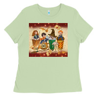 Matcha wizards coffee cups Ladies Tee - TumblerDesignByShophia