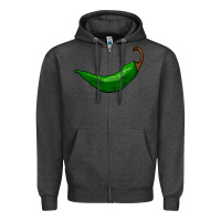 Charcoal Heather jalapeño Zipper Hoodie - BarkalooDesign