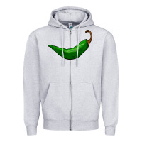 Heather Grey jalapeño Zipper Hoodie - BarkalooDesign