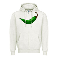 Oatmeal Heather jalapeño Zipper Hoodie - BarkalooDesign
