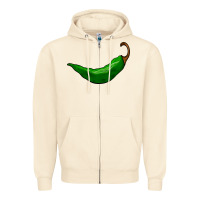 Sandshell jalapeño Zipper Hoodie - BarkalooDesign