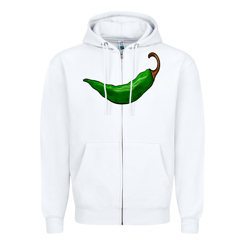 Jalapeño Zipper Hoodie by BarkalooDesign | Teevron