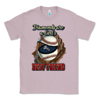 Diamonds Are A Girl's Best Friend Baseball Classic Tee | Teevron