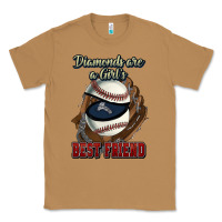 Toasted Coconut Diamonds are a girl's best friend Baseball Classic Tee - HowdyJamesFarm