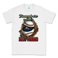 White Diamonds are a girl's best friend Baseball Classic Tee - HowdyJamesFarm