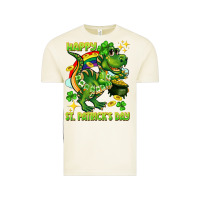 Happy St. Patrick's Day T-rex Vintage Tee | Teevron