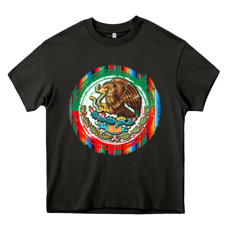 Mexico Coat Of Arms Heavy Core Tee by texasbilliewilder | Teevron