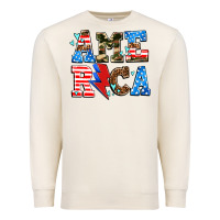 Sandshell america with heart Premium Sweatshirt - AdoDesignShop