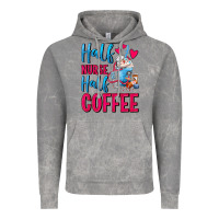 Cloud Rock Half Nurse Half Coffee Vintage Hoodie - FaDigitalArtStudio