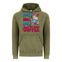 Vintage Olive Half Nurse Half Coffee Vintage Hoodie - FaDigitalArtStudio