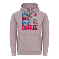 Vintage Zinc Half Nurse Half Coffee Vintage Hoodie - FaDigitalArtStudio