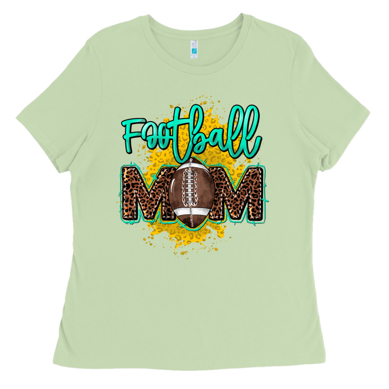 Football Mom Mother's Day Ladies Tee by HowdyJamesFarm | Teevron