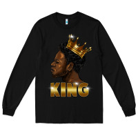 Black black king Long Sleeve Tee - FaDigitalArtStudio