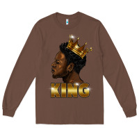 Chestnut black king Long Sleeve Tee - FaDigitalArtStudio