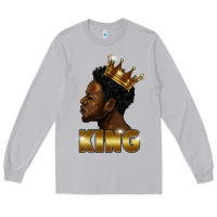 Moon Dust black king Long Sleeve Tee - FaDigitalArtStudio