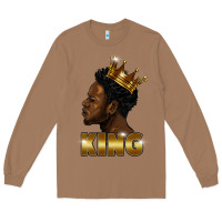 Toasted Coconut black king Long Sleeve Tee - FaDigitalArtStudio