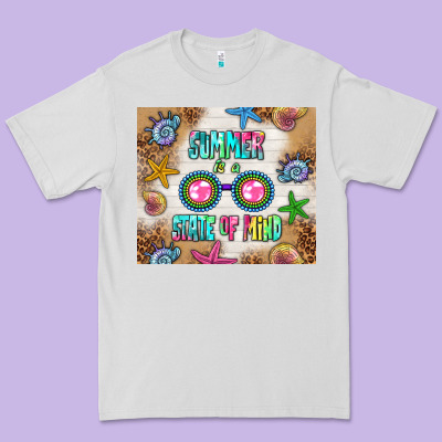 Summer Is A State Of Mind Premium Tee Designed By Tumblerdesignbyshophia