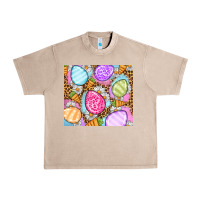 French Oak Easter eggs daisies carrots Urban Heavy Tee - OliviaCreatesArt