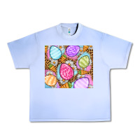 Grape Ice Easter eggs daisies carrots Urban Heavy Tee - OliviaCreatesArt
