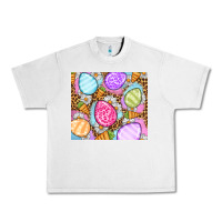 Lunar Rock Easter eggs daisies carrots Urban Heavy Tee - OliviaCreatesArt