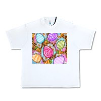 White Easter eggs daisies carrots Urban Heavy Tee - OliviaCreatesArt