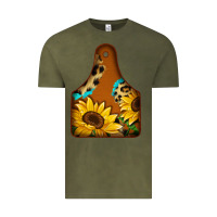 Vintage Olive cowtag Vintage Tee - Jasminsmagicworld