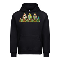 Black cactus cowhide serape Urban Hoodie - JahusDesignShop