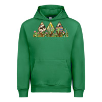 Emerald cactus cowhide serape Urban Hoodie - JahusDesignShop