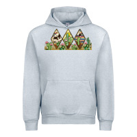 Cactus Cowhide Serape Urban Hoodie | Teevron
