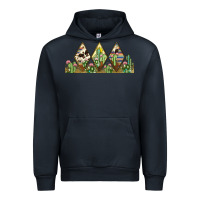 Navy cactus cowhide serape Urban Hoodie - JahusDesignShop