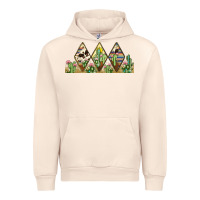 Sandshell cactus cowhide serape Urban Hoodie - JahusDesignShop