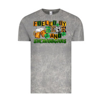Cloud Rock fueled by beer and shenanigans Vintage Tee - CowGirlArtShop