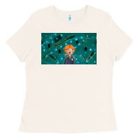 Bone wizard boy and mouse Ladies Tee - TumblerDesignByShophia