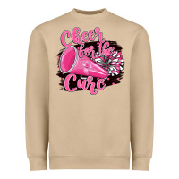 Mushroom Cheer For The Cure Heavyweight Sweatshirt - BarkalooDesign