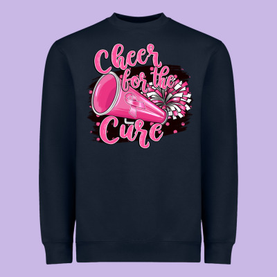 Cheer For The Cure Heavyweight Sweatshirt Designed By Barkaloodesign