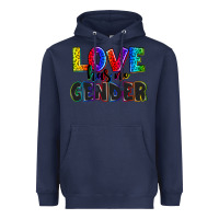 Navy love has no gender Heavyweight Hoodie - AdoDesignShop