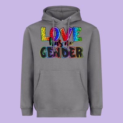 Love Has No Gender Heavyweight Hoodie Designed By Adodesignshop