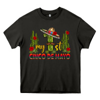 Asphalt My 1st Cinco De Mayo Heavy Core Tee - texasbilliewilder
