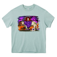 Arona Charolais Bull Halloween Heavy Core Tee - RanaPortraitStore