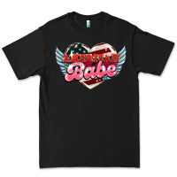 Black American babe Premium Tee - HowdyJamesFarm